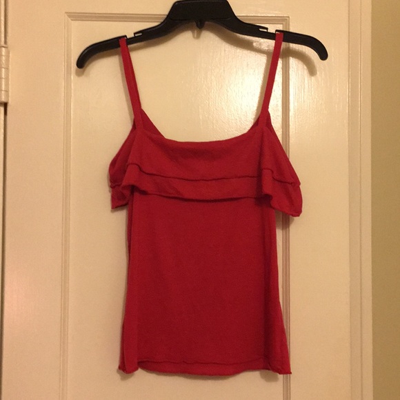 🐸 3/$30 Ella Moss Ruffled Tank Top - Picture 5 of 7